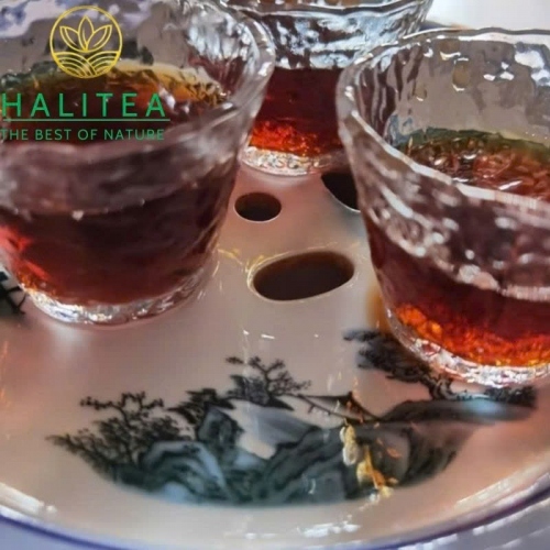 Trà Phổ Nhĩ Chín Đại Ích TAETEA 2019 Số Hiệu 8592 - Bánh 357g