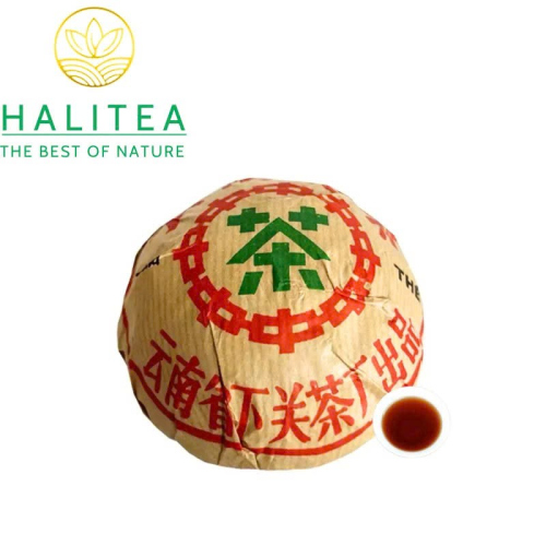 Trà Phổ Nhĩ Chín Hạ Quan Thục Đà 1998 - Đài Loan Hồi Lưu 250g.