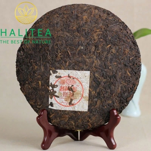 Trà Phổ Nhĩ Chín Hiệu Lão Đồng Chí – Lao Tong Zhi Năm 2004 – Bánh 357g