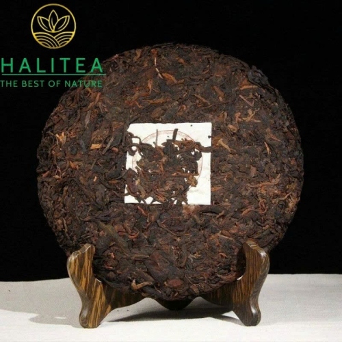 Trà Phổ Nhĩ Chín Lão Ban Chương 2008 – Bánh 357gr