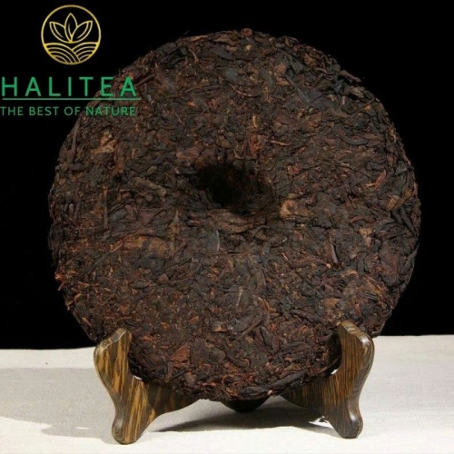 Trà Phổ Nhĩ Chín Lão Ban Chương 2008 – Bánh 357gr
