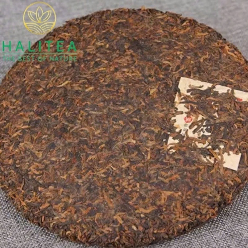 Trà Phổ Nhĩ Chín Lão Ban Chương Bánh 357gr 2003