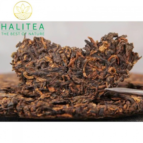 Trà Phổ Nhĩ Chín Lão Ban Chương Bánh 357gr 2003