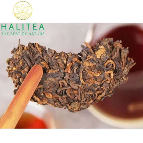 Trà Phổ Nhĩ Chín Lão Ban Chương Bánh 357gr 2003