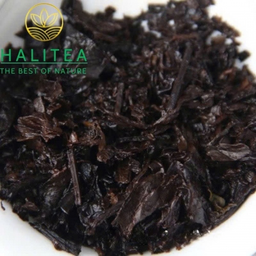 Trà Phổ Nhĩ Chín Lão Ban Chương Dã Sinh Lão Bính 2008 – Bánh 357g