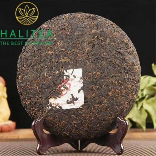Trà Phổ Nhĩ Chín (Long Yuan Hao) Long Nguyên Hào 2016 Sơn Dã Đại Thụ – Bánh 380g