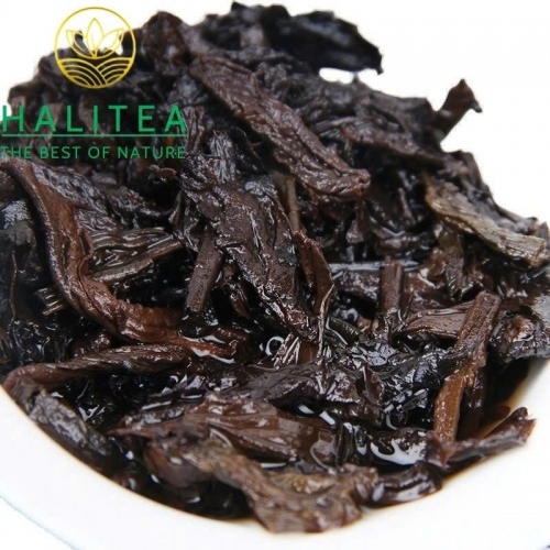 Trà Phổ Nhĩ Chín Mãnh Hải Đại Cát Đại Lợi 2006 – Bánh 357gr