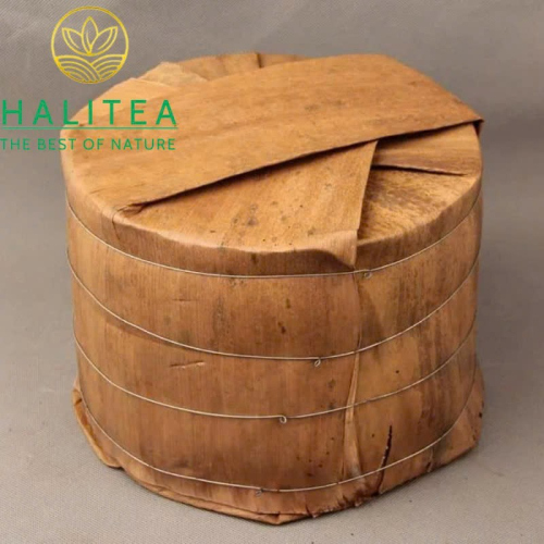 Trà Phổ Nhĩ Chín Mãnh Hải Long Trụ Chương Hương Cổ Thụ 2005 – Trụ 3kg