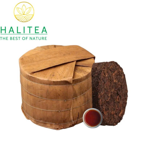 Trà Phổ Nhĩ Chín Mãnh Hải Long Trụ Chương Hương Cổ Thụ 2005 – Trụ 3kg
