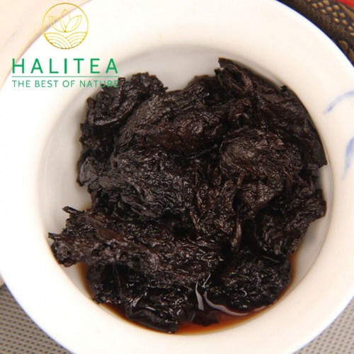 Trà Phổ Nhĩ Chín Mãnh Hải Thùng Cổ Điển Cao Cấp 500G