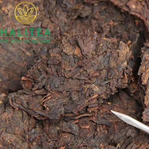 Trà Phổ Nhĩ Chín Mãnh Hải Vùng Nam Nhuận Sơn 2008 – Bánh 357g