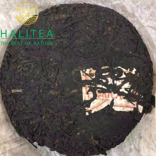 Trà Phổ Nhĩ Chín Máy Bay SENH-LY 1980s Hồi Lưu Đài Loan – Bánh 357g