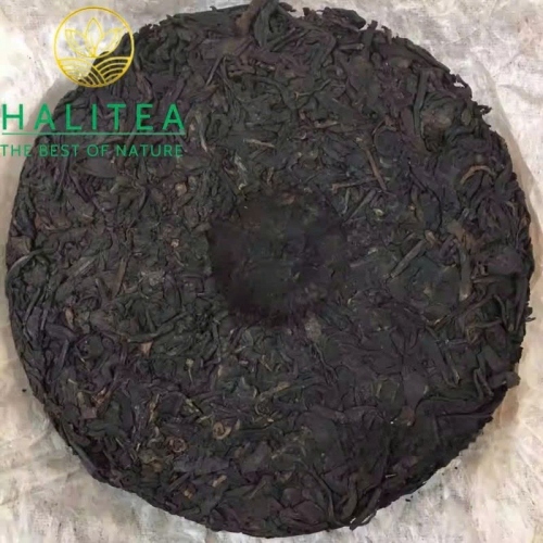 Trà Phổ Nhĩ Chín Máy Bay SENH-LY 1980s Hồi Lưu Đài Loan – Bánh 357g