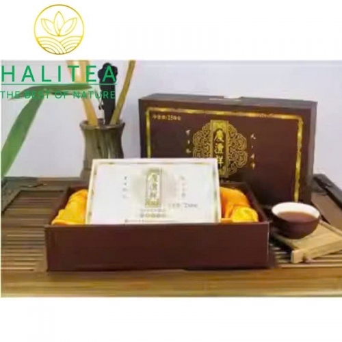 Trà Phổ Nhĩ Chín (Qing Feng Xiang) Thanh Phong Tường 2019 – Gạch 250g