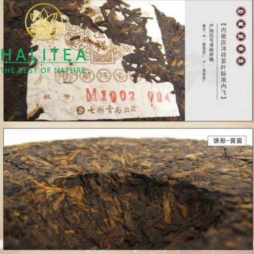 Trà Phổ Nhĩ Chín (Qing Feng Xiang) Thanh Phong Tường 2021 Trân Tàng 3 – Bánh 357g