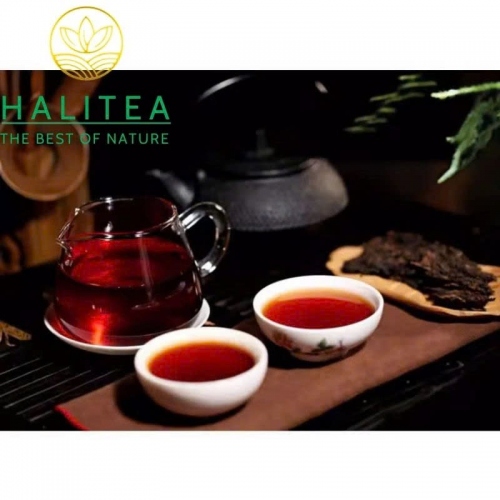 Trà Phổ Nhĩ Chín (Tong Qing Hao) Đồng Khánh Hào 2006 – Gạch 250g