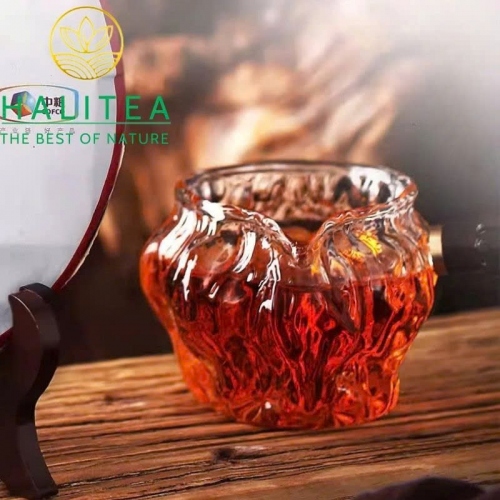 Trà Phổ Nhĩ Chín Trung Trà 7571 (Zhongcha) 2025 – Bánh 150g