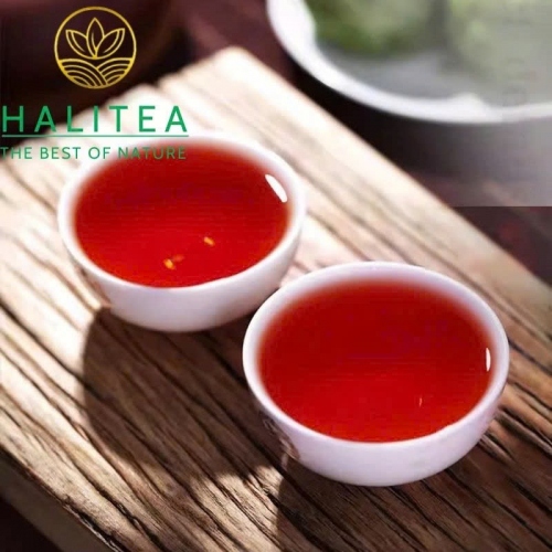 Trà Phổ Nhĩ Chín Trung Trà 7571 (Zhongcha) 2025 – Bánh 150g
