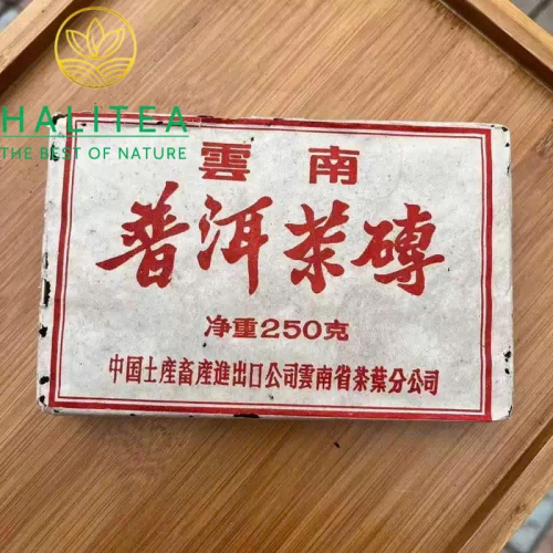 Trà Phổ Nhĩ Chín Trung Trà 7581 Thập Niên 1990 – Trà Chuyên 250g