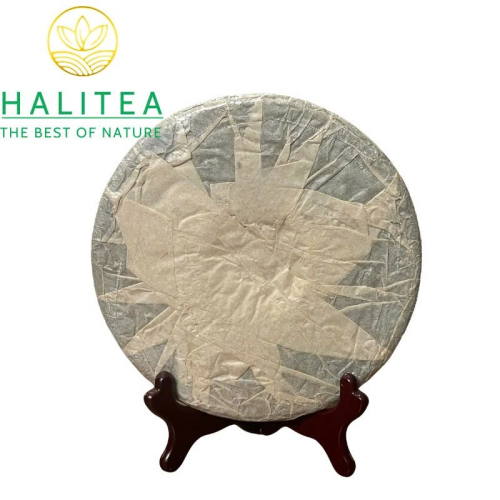 Trà Phổ Nhĩ Chín Trung Trà Hồng Ấn Hồng Ti Đới 1998 – Trà Cổ Mãnh Hải 357g