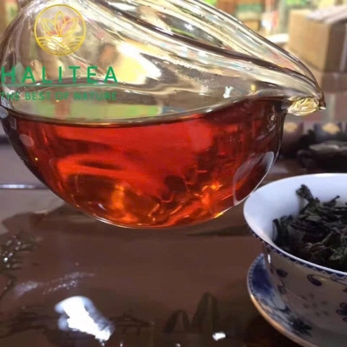 Trà Phổ Nhĩ Chín Trung Trà (Zhongcha) Tiểu Phương Trà 2002 – Gạch 100g