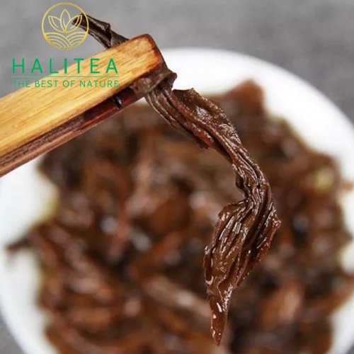 Trà Phổ Nhĩ Chín Cổ Thụ Điền Hồng Vân Nam - Bánh 357g
