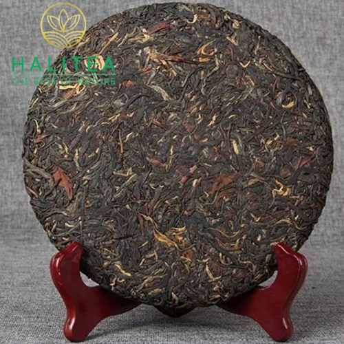Trà Phổ Nhĩ Chín Cổ Thụ Điền Hồng Vân Nam - Bánh 357g