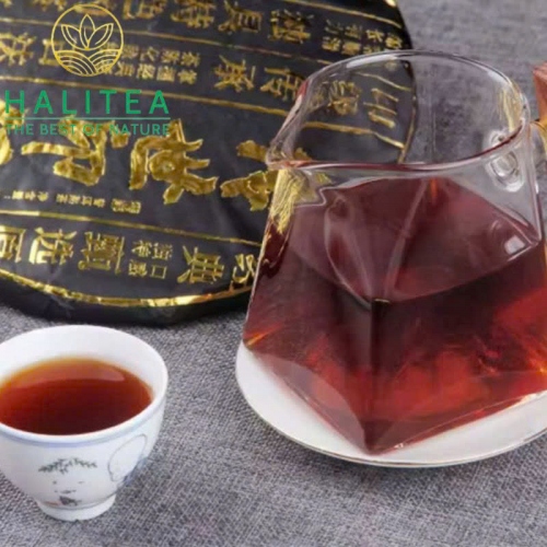 Trà Phổ Nhĩ Chín Vân Nam Cây Cổ Thụ Năm 2019 - Bánh 357g