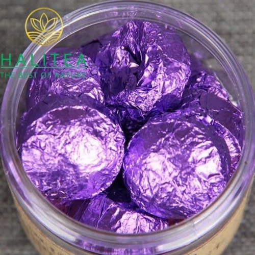 Trà Phổ Nhĩ Chín Viên Ướp Hoa Nhài Hũ 100g