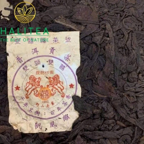 Trà Phổ Nhĩ Chín Việt Năm 1999 - Bánh Trà Cổ Thụ 25 Năm Tuổi 357gr