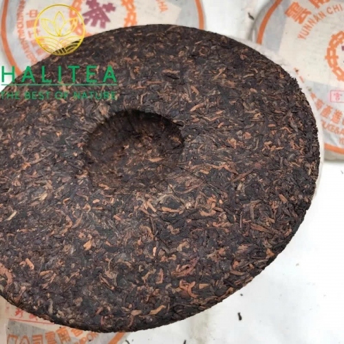 Trà Phổ Nhĩ Chín (Zhongcha) 1998 Trung Trà Tử Ấn Cung Đình – Bánh 357g