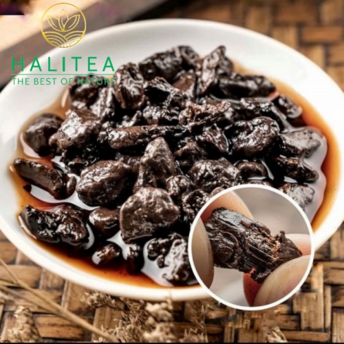 Trà Phổ Nhĩ Hóa Thạch Hộp Thiếc 200Gr