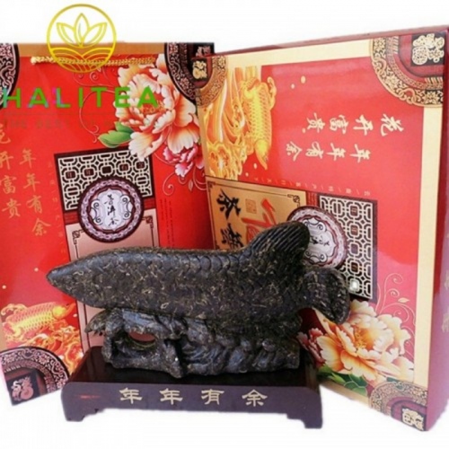 Trà Phổ Nhĩ Long Ngư Chiêu Tài Lộc 1,5Kg