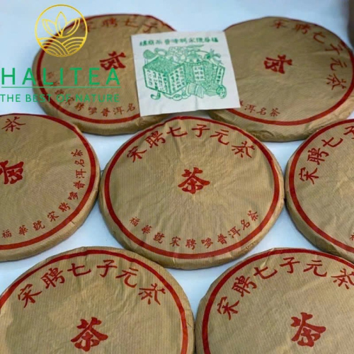 Trà Phổ Nhĩ Sống 1998 Tống Sính Hiệu Phúc Hoa Hiệu Dịch Vũ 357g