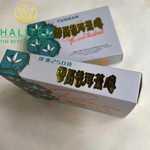 Trà Phổ Nhĩ Sống 7581 Năm 1992 – Ngũ Đóa Kim Hoa Gạch 250g