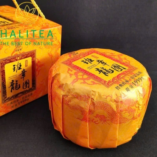 Trà Phổ Nhĩ Sống Ban Chương Long Đoàn Kim Qua 1000g