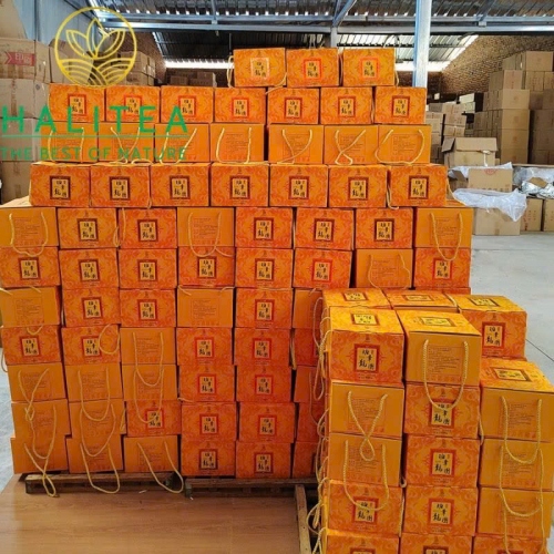 Trà Phổ Nhĩ Sống Ban Chương Long Đoàn Kim Qua 1000g