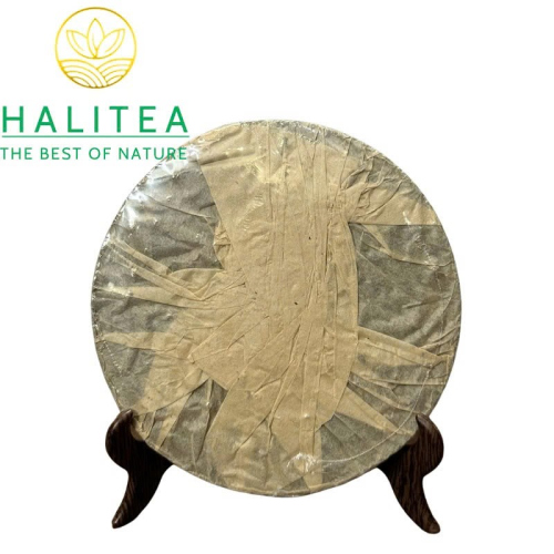 Trà Phổ Nhĩ Sống Ban Chương Sinh Thái 2004 – Thiết Bính Thất Tử 357g