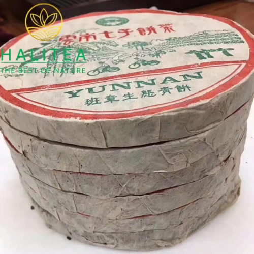 Trà Phổ Nhĩ Sống Ban Chương Sinh Thái 2004 – Thiết Bính Thất Tử 357g