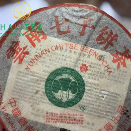 Trà Phổ Nhĩ Sống Ban Chương Sinh Thái 2004 – Tiểu Bạch Thái 200g