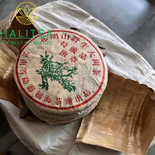 Trà Phổ Nhĩ Sống Bố Lãng Sơn Đại Thụ 2005 – Phúc Hải Trà Xưởng 357g