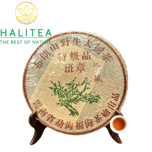 Trà Phổ Nhĩ Sống Bố Lãng Sơn Đại Thụ 2005 – Phúc Hải Trà Xưởng 357g