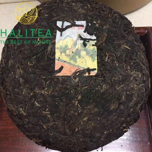 Trà Phổ Nhĩ Sống (Chang Sheng Hao) 1970s – Hiệu Trường Thịnh Đài Loan Hồi Lưu – Bánh 357g