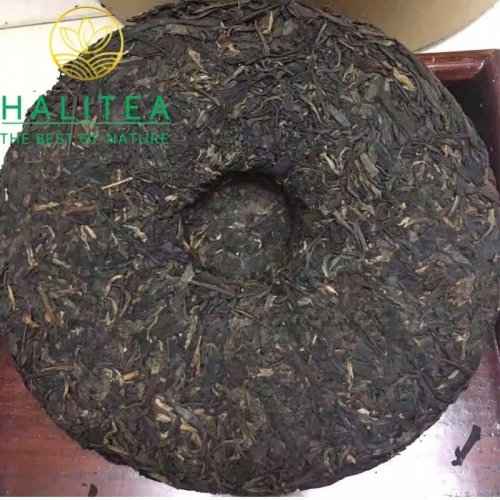 Trà Phổ Nhĩ Sống (Chang Sheng Hao) 1970s – Hiệu Trường Thịnh Đài Loan Hồi Lưu – Bánh 357g