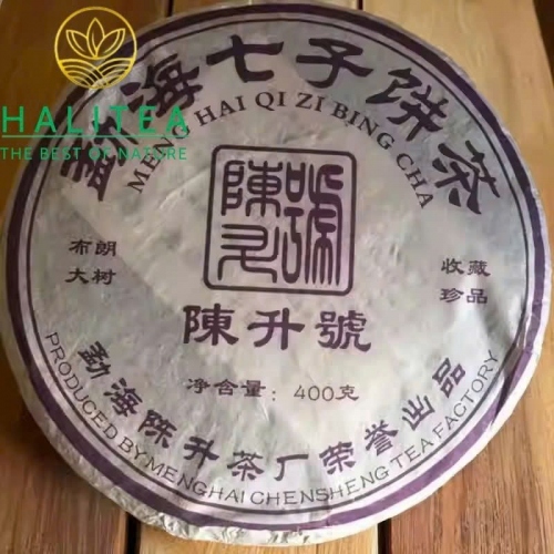 Trà Phổ Nhĩ Sống (Chen Sheng Hao) Trần Thịnh Hào 2006 – Bánh 400g