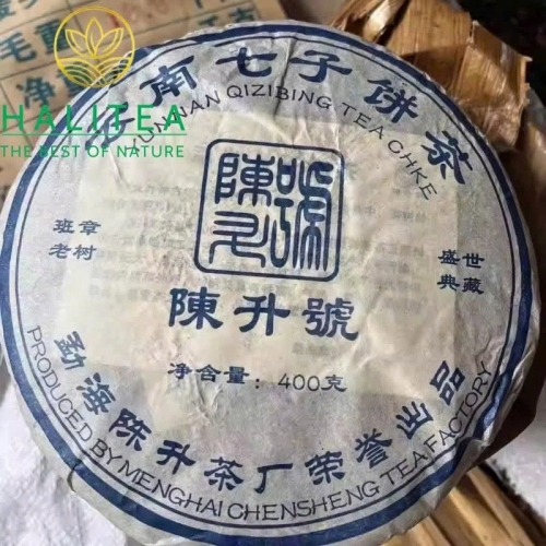 Trà Phổ Nhĩ Sống (Chen Sheng Hao) Trần Thịnh Hào 2006 – Bánh 400g