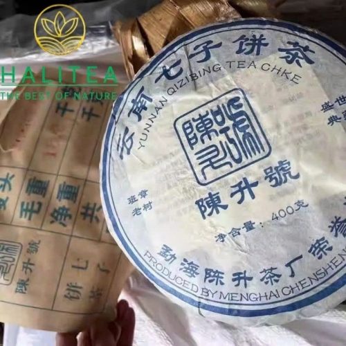 Trà Phổ Nhĩ Sống (Chen Sheng Hao) Trần Thịnh Hào 2006 – Bánh 400g