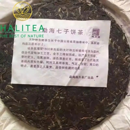 Trà Phổ Nhĩ Sống (Chen Sheng Hao) Trần Thịnh Hào 2006 – Bánh 400g