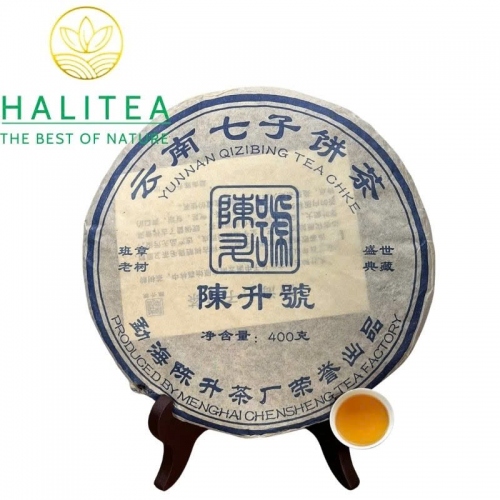 Trà Phổ Nhĩ Sống (Chen Sheng Hao) Trần Thịnh Hào 2006 – Bánh 400g