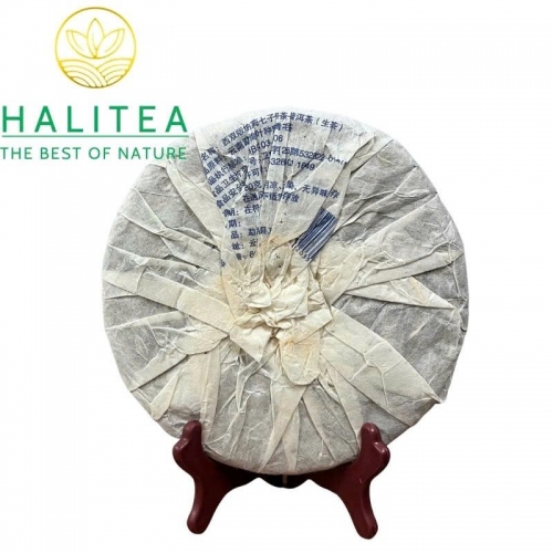 Trà Phổ Nhĩ Sống (Chen Sheng Hao) Trần Thịnh Hào Đại Lam Ấn 2008 – Bánh 400g